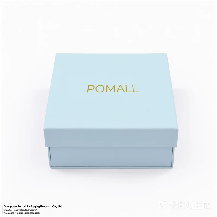 Pastel Blue Foldable Gift Box factory